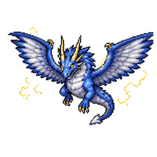 Vaelora the Storm Wyvern