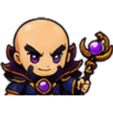 Xelar the Bald Wizard portrait