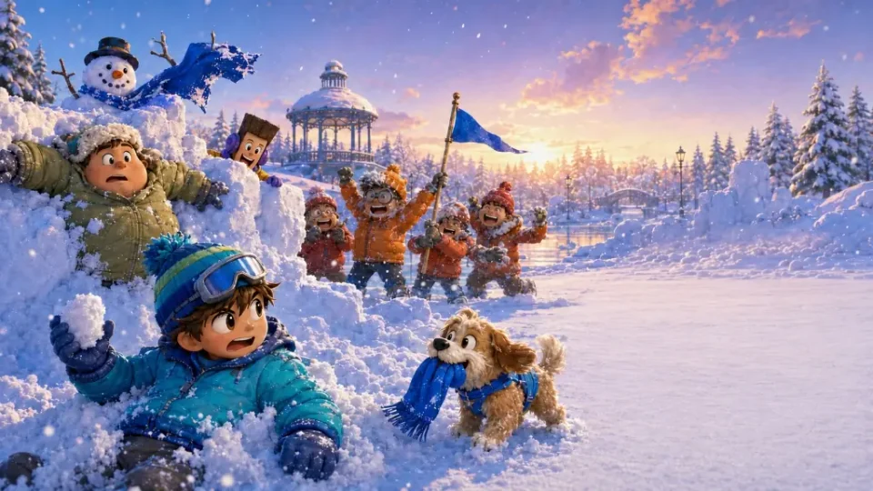 Snowball Fight key art