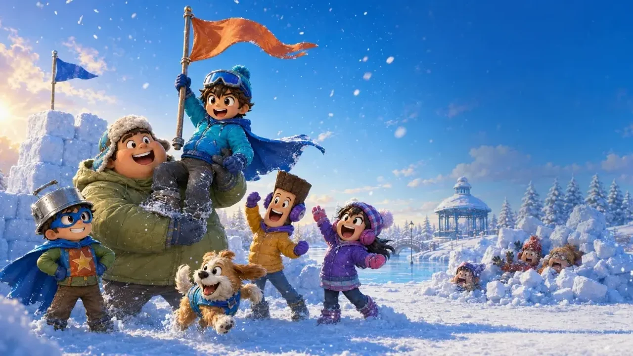 Snowball Fight victory official media still