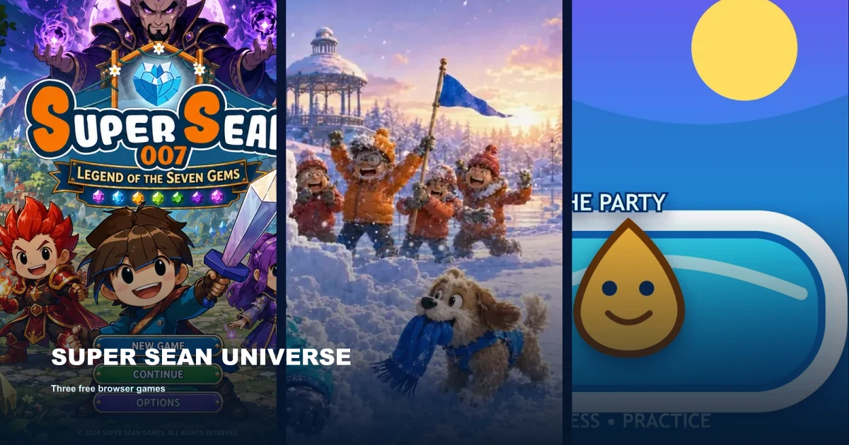 Super Sean Universe official media artwork